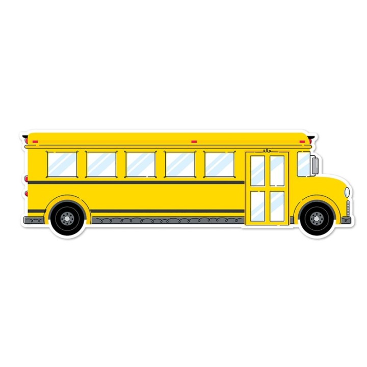 Creative Teaching Press® Core Decor School Bus Giant Banner, 65-3/8" x 21-1/4"