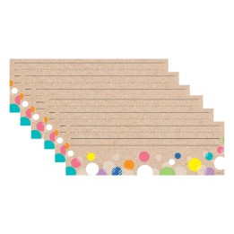 Creative Teaching Press® Krafty Pop! Colorful Kraft Bubbles Name Plates, 36 Per Pack, 6 Packs