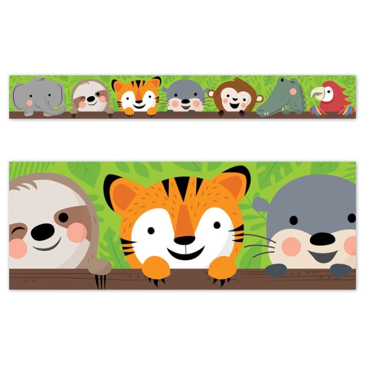 Creative Teaching Press® Jungle Friends EZ Border, 48 Feet