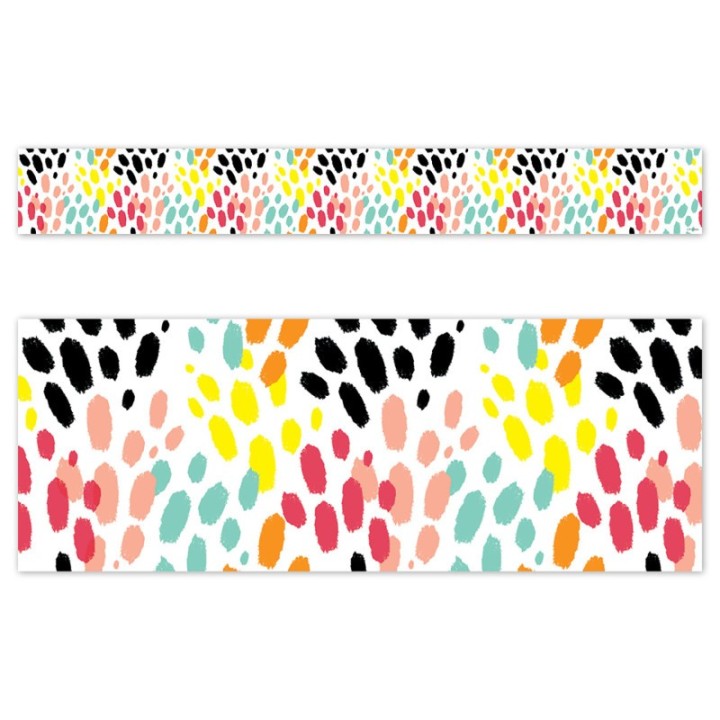 Creative Teaching Press® Jungle Friends Messy Tracks EZ Border, 48 Feet