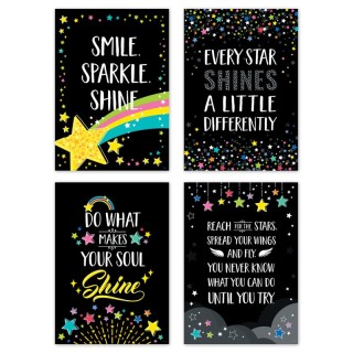 Creative Teaching Press® Star Bright Inspire U 4-Poster Pack