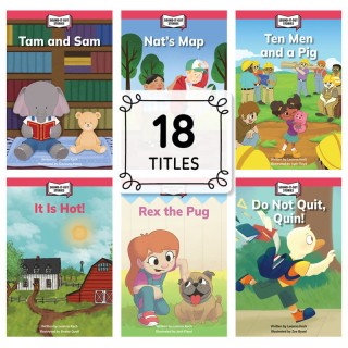 Creative Teaching Press® Sound-It-Out Stories Decodable Readers Set 1