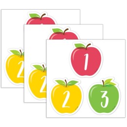 Creative Teaching Press® Apple Time Apples Calendar Days, 35 Pieces Per Pack, 3 Packs