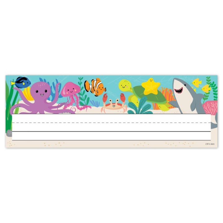 Creative Teaching Press® Sea Friends Name Plates, Pack of 36
