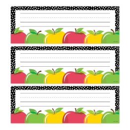 Creative Teaching Press® Apple Time Name Plates, 36 Per Pack, 3 Packs