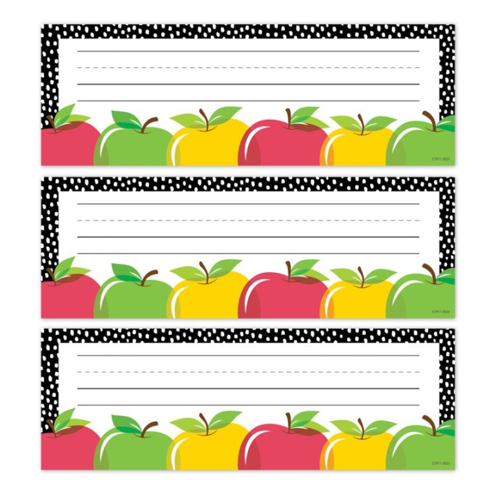 Creative Teaching Press® Apple Time Name Plates, 36 Per Pack, 3 Packs