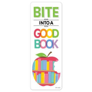 Creative Teaching Press® Apple Time Bite Into... Bookmark, Pack of 30