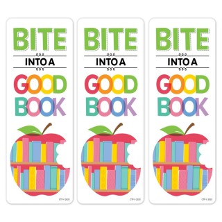 Creative Teaching Press® Apple Time Bite Into... Bookmark, 30 Per Pack, 3 Packs
