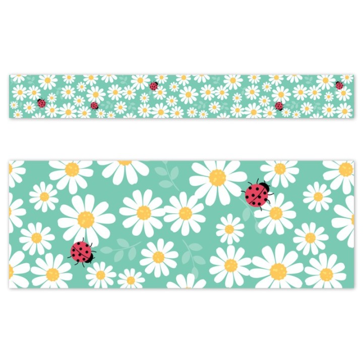 Creative Teaching Press® Core Decor Daisy Bug EZ Border, Bulletin Board Border, 48 Feet