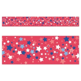 Creative Teaching Press® Core Decor Patriotic Stars EZ Border, Bulletin Board Border, 48 Feet