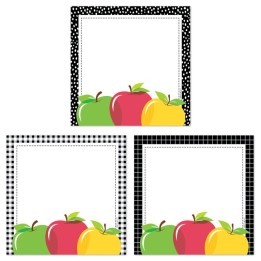 Creative Teaching Press® Apple Time Apple Cards 6" Designer Cut-Outs, Pack of 36