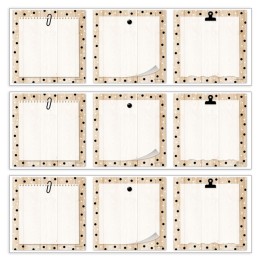 Creative Teaching Press® Core Decor Polka Dots on Wood 3" Designer Cut-Outs, 36 Per Pack, 3 Packs