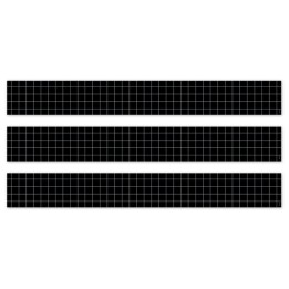 Creative Teaching Press® Core Decor Window Pane on Black EZ Border, Bulletin Board Border, 48 Feet Per Pack, 3 Packs