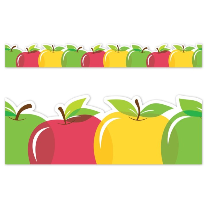 Creative Teaching Press® Apple Time Apples EZ Border, Bulletin Board Border, 48 Feet