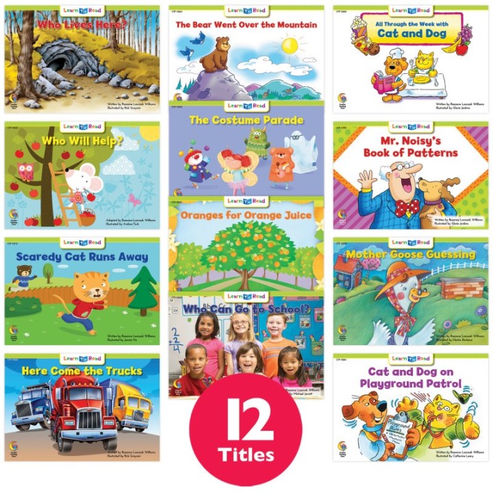 Creative Teaching Press® Learn to Read Variety Pack 7, Level D, 12 Titles