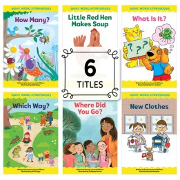 Creative Teaching Press® Sight Word Storybooks Set 3, 6 Books