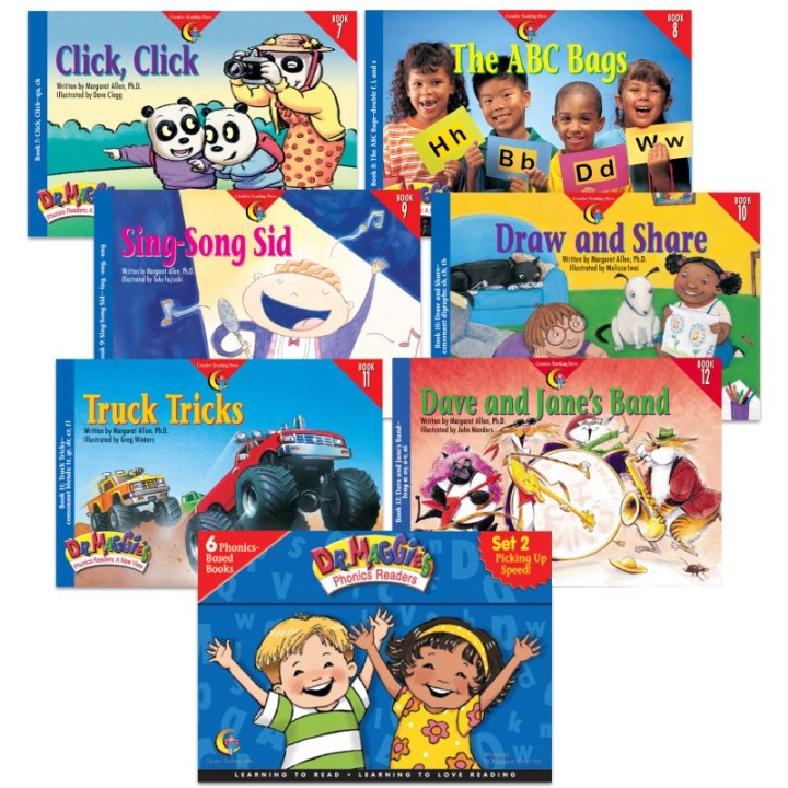 Creative Teaching Press® Dr. Maggie's Boxed Set 2: Picking Up Speed!, 6 Books