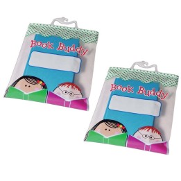 Creative Teaching Press® Book Buddy Bags, 10.5" x 12.5", 6 Per Pack, 2 Packs