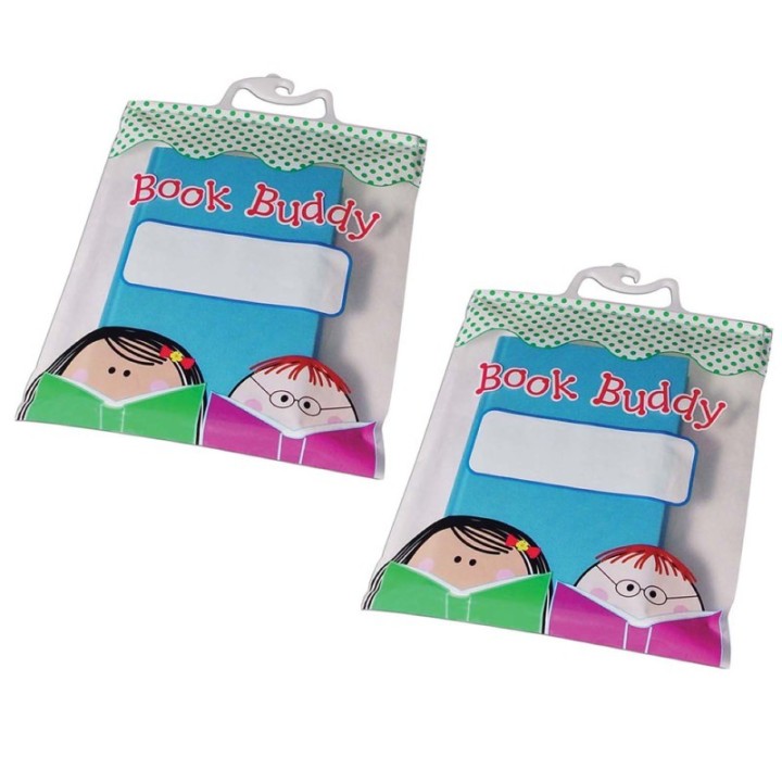 Creative Teaching Press® Book Buddy Bags, 10.5" x 12.5", 6 Per Pack, 2 Packs