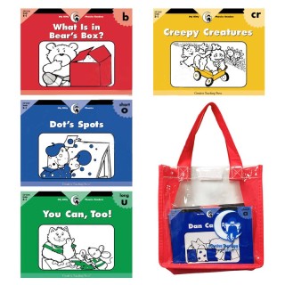 Creative Teaching Press® Itty Bitty Phonics Readers Set, 36 Books with Carrying Case