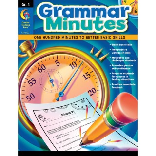 Creative Teaching Press® Grammar Minutes Workbook, Grade 4