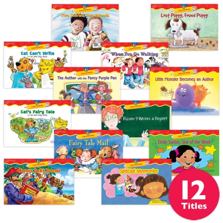 Creative Teaching Press® Learn to Write Variety Pack Set 2, Grade 1-2, 12 Titles