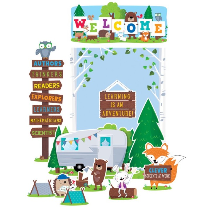 Creative Teaching Press® Woodland Friends Woodland Welcome Bulletin Board Set