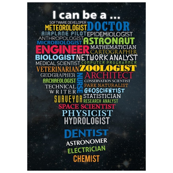 Creative Teaching Press® STEM Careers Inspire U Poster, Grade 3+