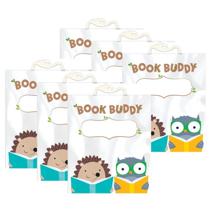 Creative Teaching Press® Woodland Friends Book Buddy Bag, Pack of 6
