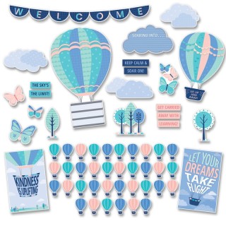 Creative Teaching Press® Calm & Cool Soaring High Bulletin Board Set, 57 Pieces