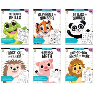 Creative Teaching Press® I Can Do It! Prek Skills Workbook Pack, 6 Books