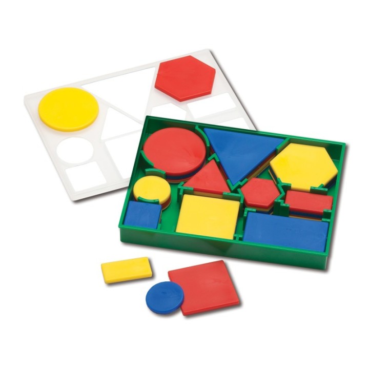 edxeducation® Deluxe Attribute Blocks - Set of 60