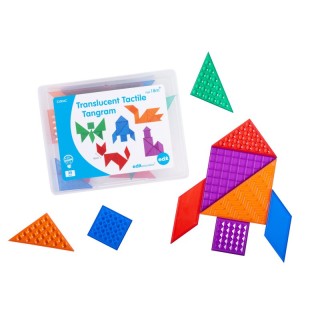 edxeducation® Translucent Tactile Tangrams
