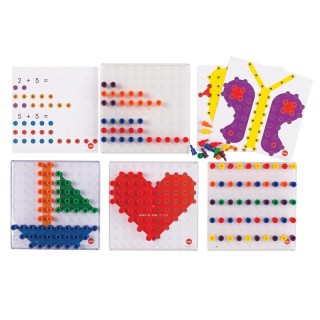 edxeducation® Small Pegs Activity Set