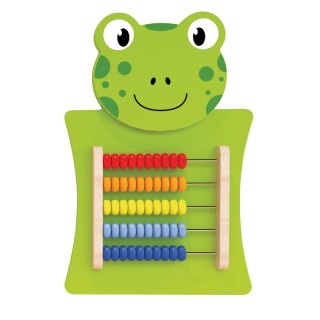 Learning Advantage® Frog Activity Wall Panel - Toddler Activity Center