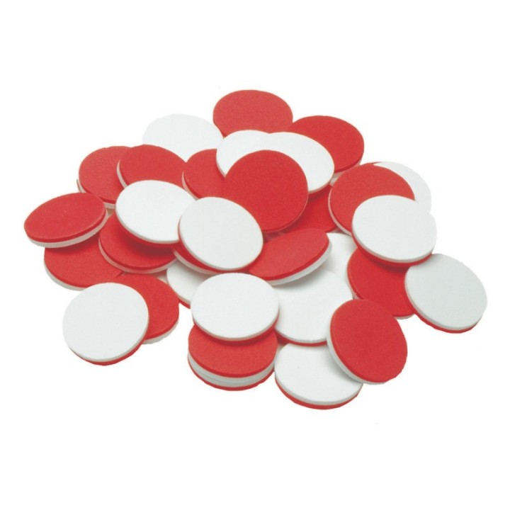 Learning Advantage® Two-Color Counters - Foam - Set of 200