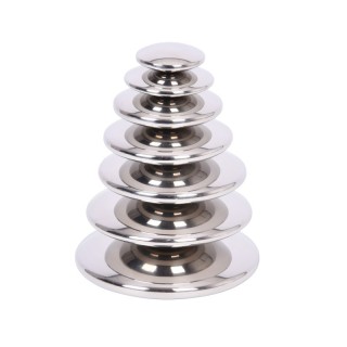 TickiT® Sensory Reflective Silver Buttons - Set of 7