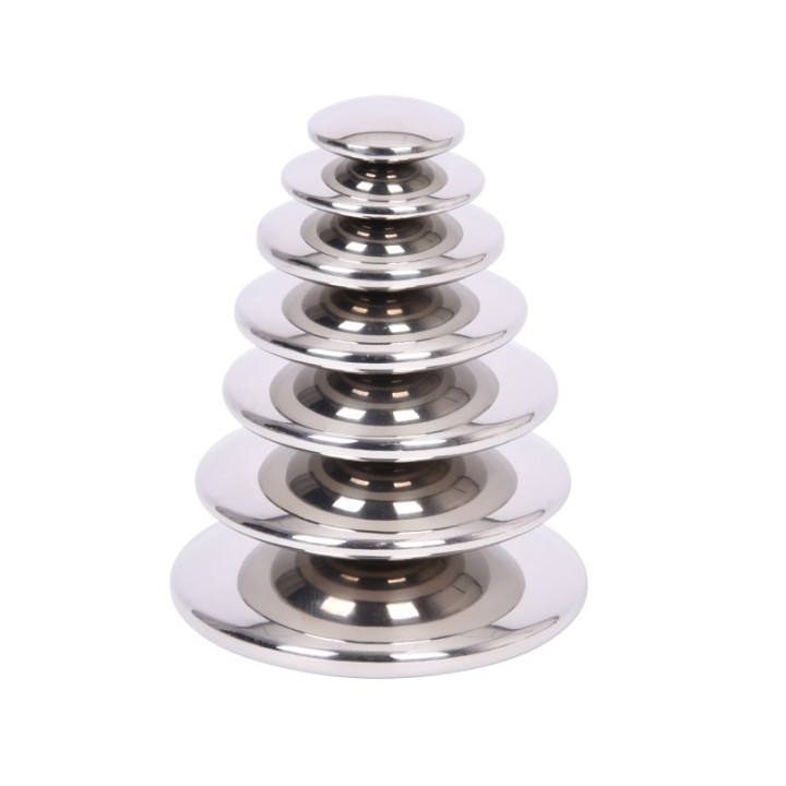 TickiT® Sensory Reflective Silver Buttons - Set of 7