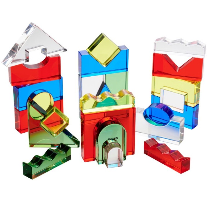 TickiT® Color Crystal Block Set - Set of 25