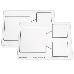 Learning Advantage® Dry Erase Boards - Number Bond - 10 Per Set - 2 Sets