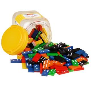 Learning Advantage® Double Six Color Dominoes - Set of 168