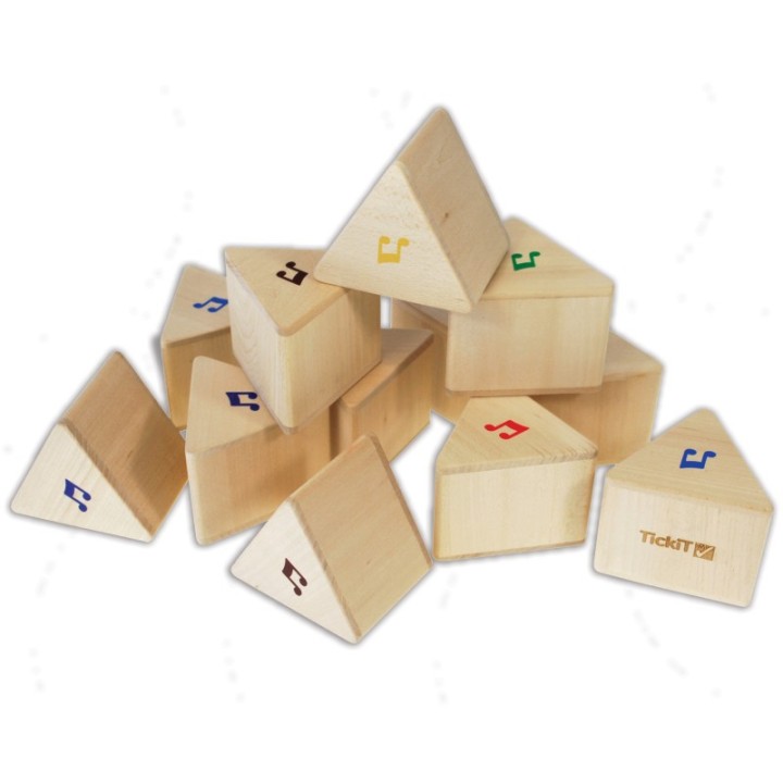 TickiT® Sound Prism Set - Set of 12
