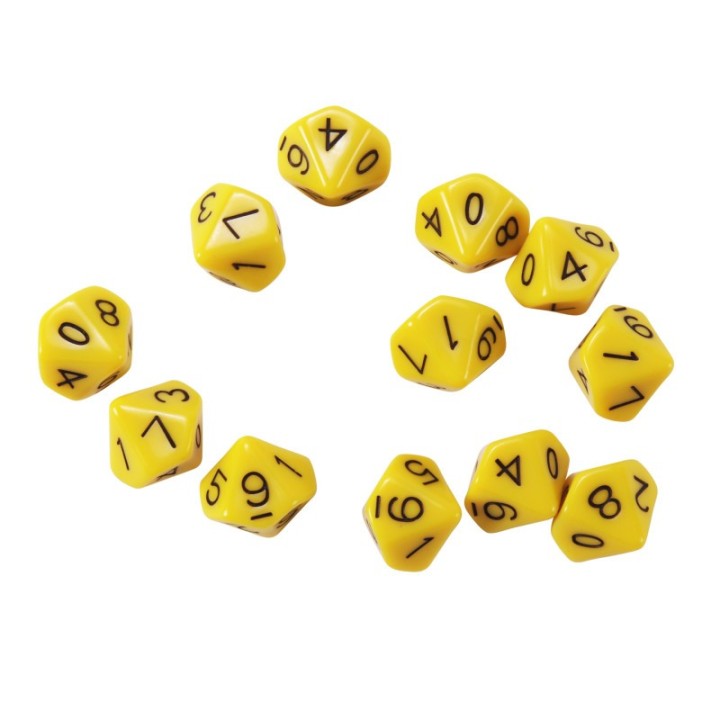 Learning Advantage® 10-Sided Dice - Set of 12