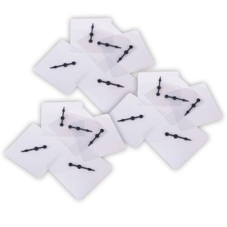 Learning Advantage® Transparent Spinners - 5 Per Set - 3 Sets