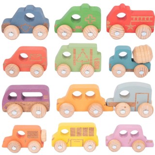 TickiT® Rainbow Wooden Vehicles