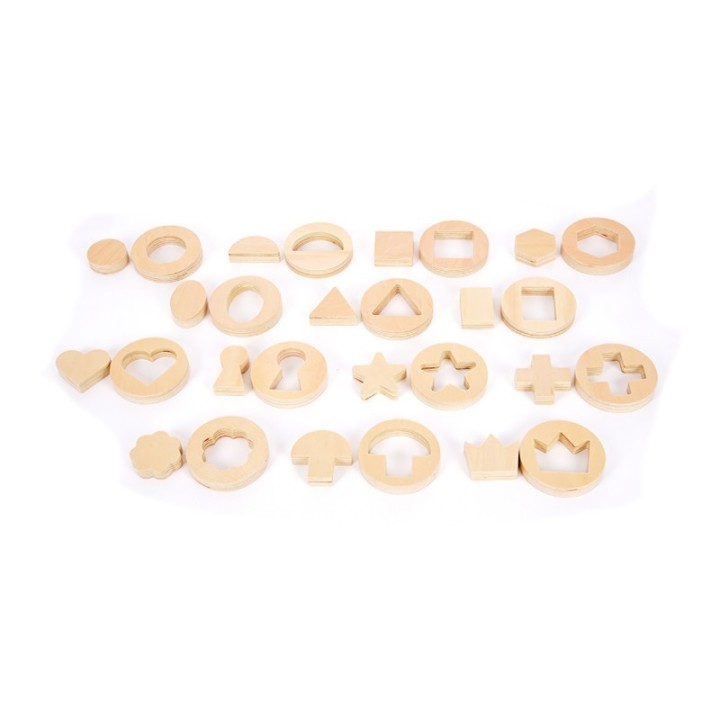 TickiT® Inside Outside Wooden Shapes