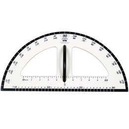 Learning Advantage® Dry Erase Magnetic Protractor