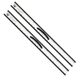 Learning Advantage® Magnetic Dry Erase Straight Edge - 24" - Pack of 2