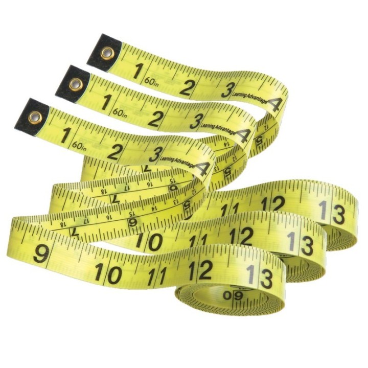 Learning Advantage® Tape Measures, 10 Per Pack, 3 Packs