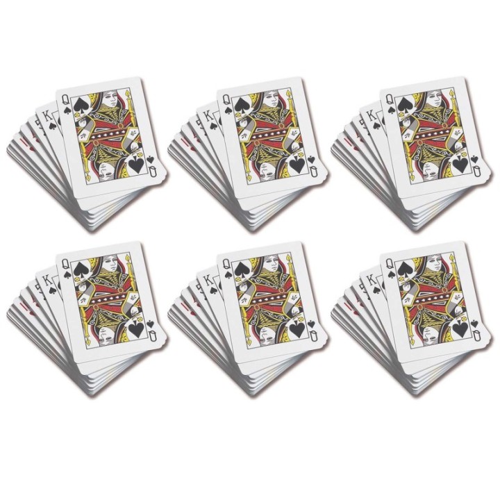 Learning Advantage® Standard Playing Cards - 52 Per Set - 6 Sets